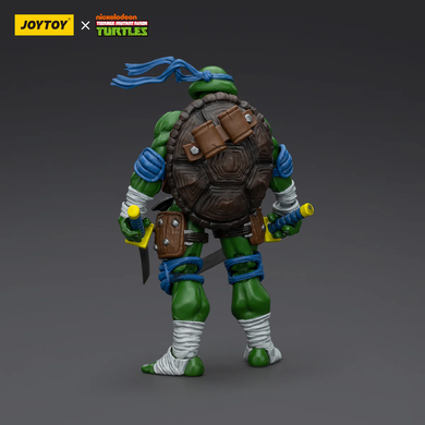 Колекційна фігура Леонардно Черепашки-ніндзя JoyToy 1/18 Teenage Mutant Ninja Turtles TMNT Leonardo