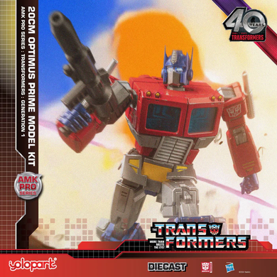 Набір для збірки Оптімус Прайм Transformers: Generation 1 - 20cm Optimus Prime Model Kit - AMK PRO Series