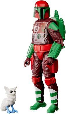 Колекційна фігура Мандалорець Star Wars The Black Series Mandalorian Warrior (Holiday Edition) (Target Exclusive)