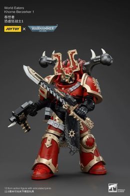 Колекційна фігура Берсерк Кхорну Пожирачів Світів Warhammer 40K World Eaters Khorne Berzerker (ver.1) 1/18