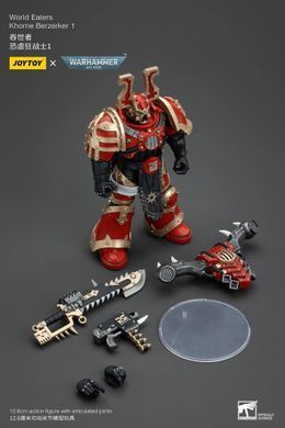 Колекційна фігура Берсерк Кхорну Пожирачів Світів Warhammer 40K World Eaters Khorne Berzerker (ver.1) 1/18