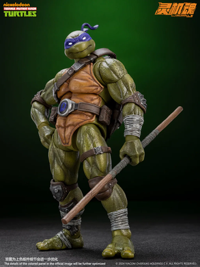 Колекційна фігура Донателло TMNT - Donatello - 1/12 Scale - Lingjihun - Mety Toys