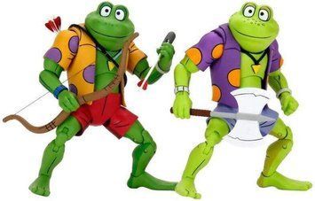 Комплект коллекционных фигур Распутин и Чингис NECA Rasputin and Genghis 2-Pack Teenage Mutant Ninja Turtles