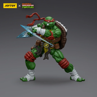 Колекційна фігура Рафаель Черепашки-ніндзя JoyToy 1/18 Teenage Mutant Ninja Turtles TMNT Raphael