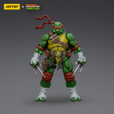 Колекційна фігура Рафаель Черепашки-ніндзя JoyToy 1/18 Teenage Mutant Ninja Turtles TMNT Raphael