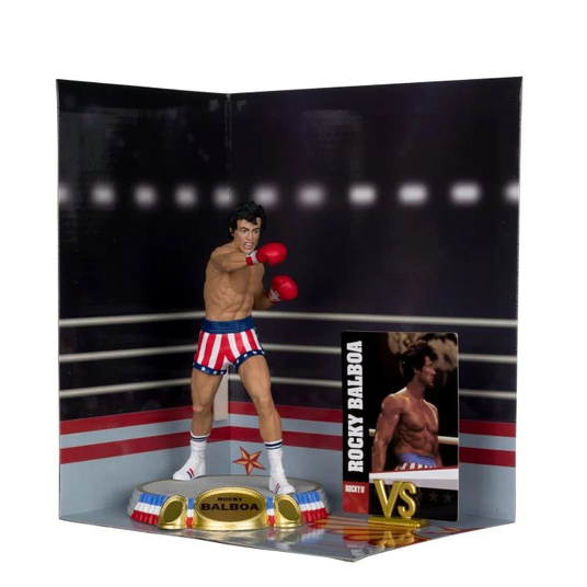 Купить Коллекционная фигура Рокки Бальбоа Rocky IV Movie Maniacs