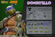 Колекційна фігура Донателло TMNT - Donatello - 1/12 Scale - Lingjihun - Mety Toys
